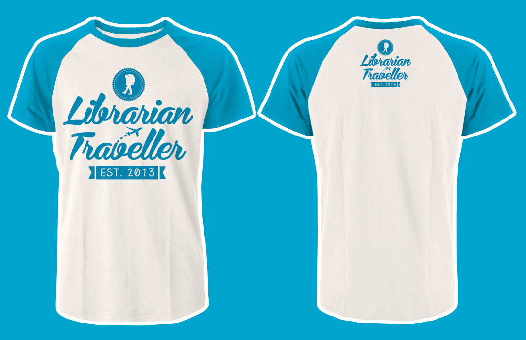  Kaos  Librarian Traveller Oktober 2014 D Putih  